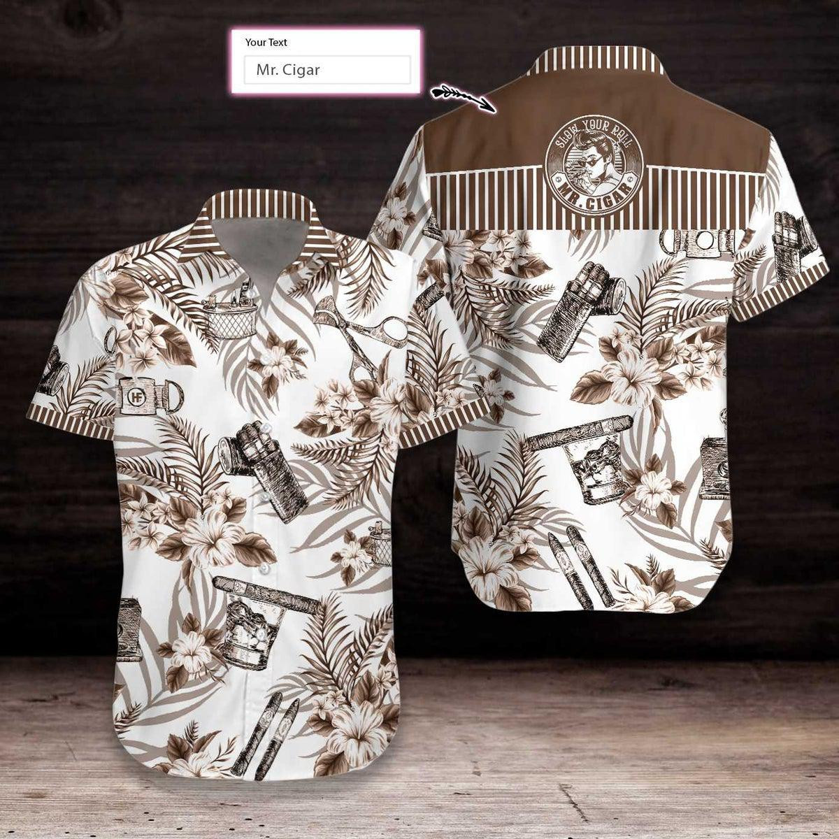 Slow Your Roll Personalized Hawaiian Shirt