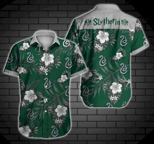 Slytherin Harry Potter Logo Hawaiian Shirt