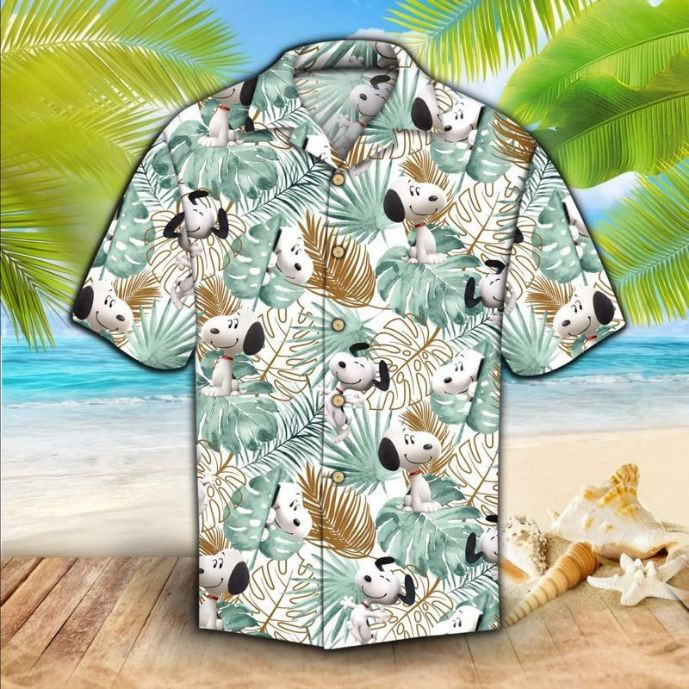 Snoopy Tropical Hawaiian Shirt