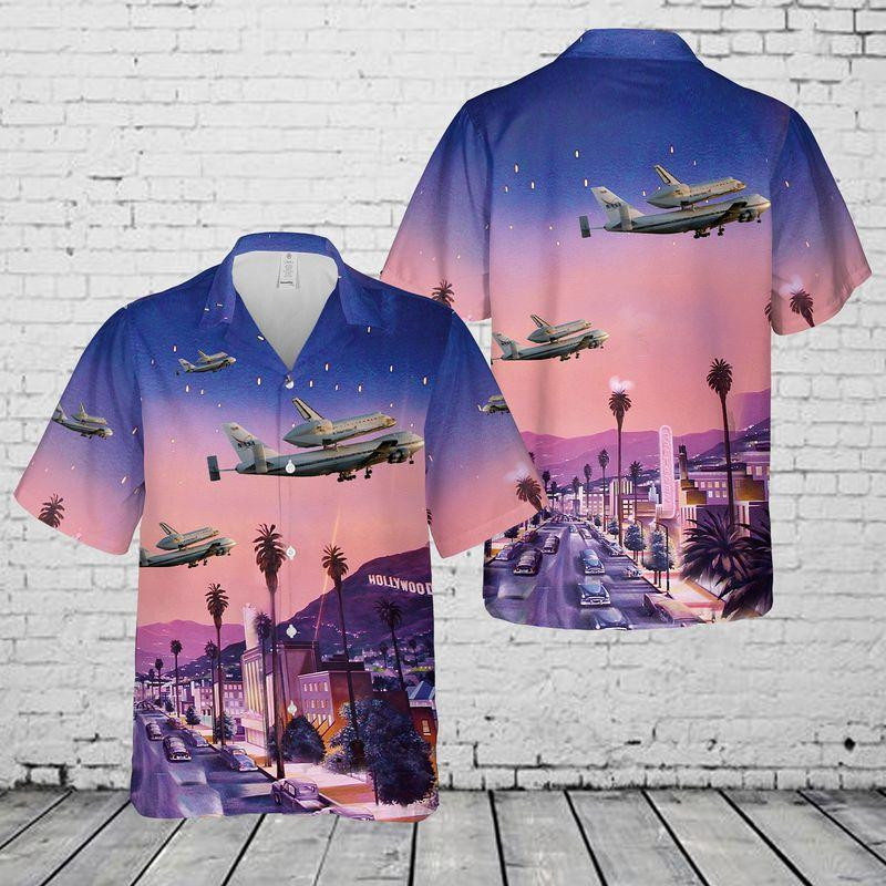 Space Shuttle Hawaiian Shirt