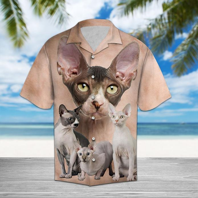 Sphynx Great Hawaiian Shirt