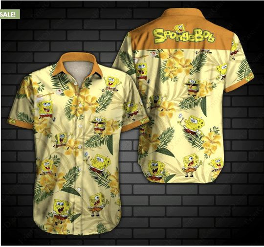 Spongebob Squarepants Hawaiian Shirt
