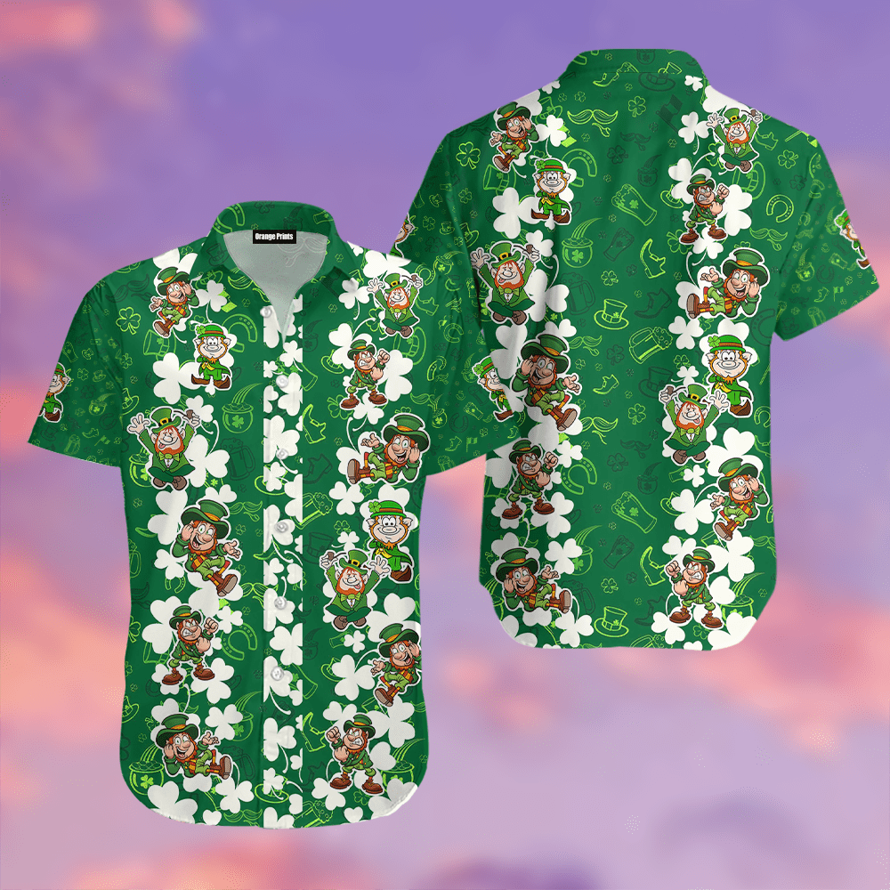 St Patricks Day Hawaiian Shirt