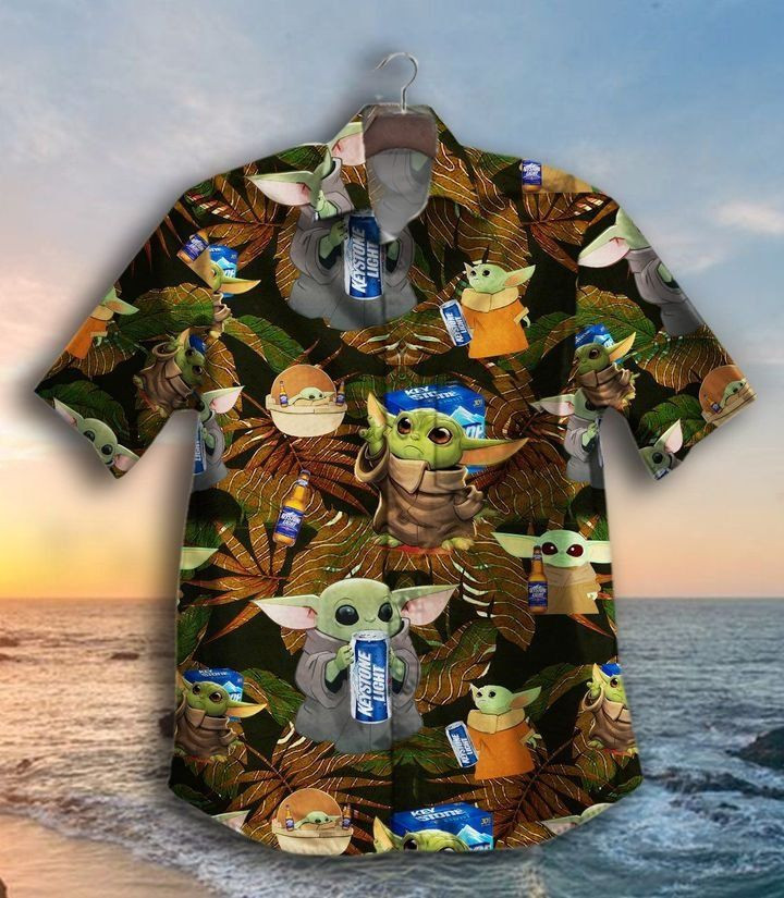 Star Wars Baby Yoda V Hawaiian Shirt
