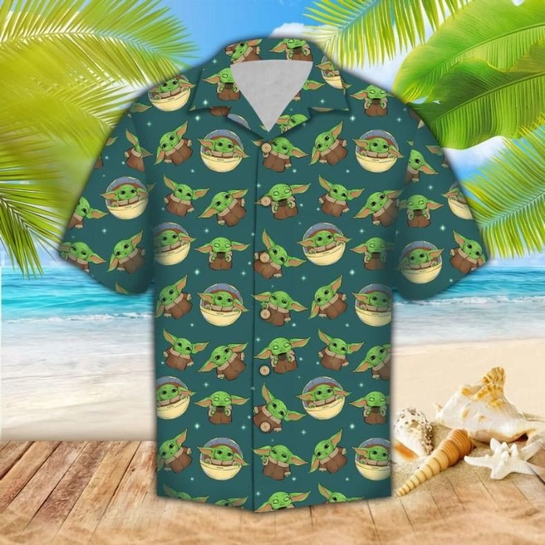 Star Wars Baby Yoda Viii Hawaiian Shirt