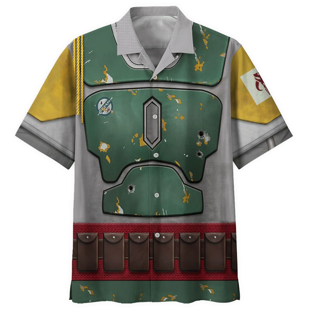 Star Wars Boba Fett Cosplay Hawaiian Shirt