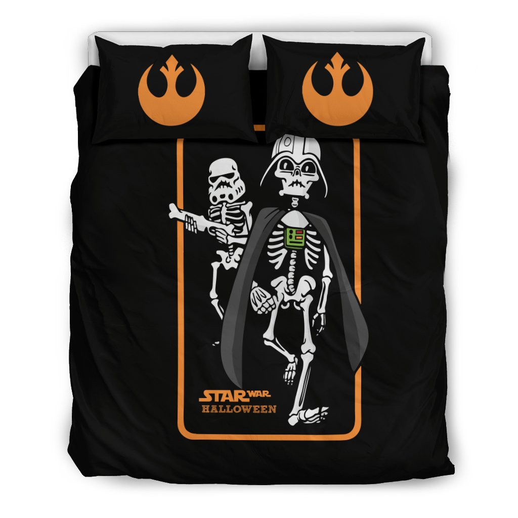 Star Wars Halloween Bedding Set Duvet Cover Pillowcase