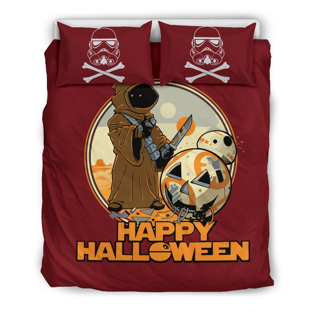 Star Wars Halloween Bedding Set Duvet Cover Pillowcase