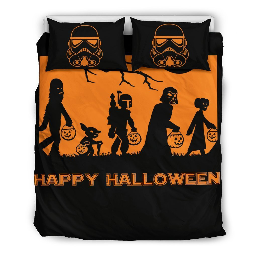 Star Wars Halloween Bedding Set Duvet Cover Pillowcase
