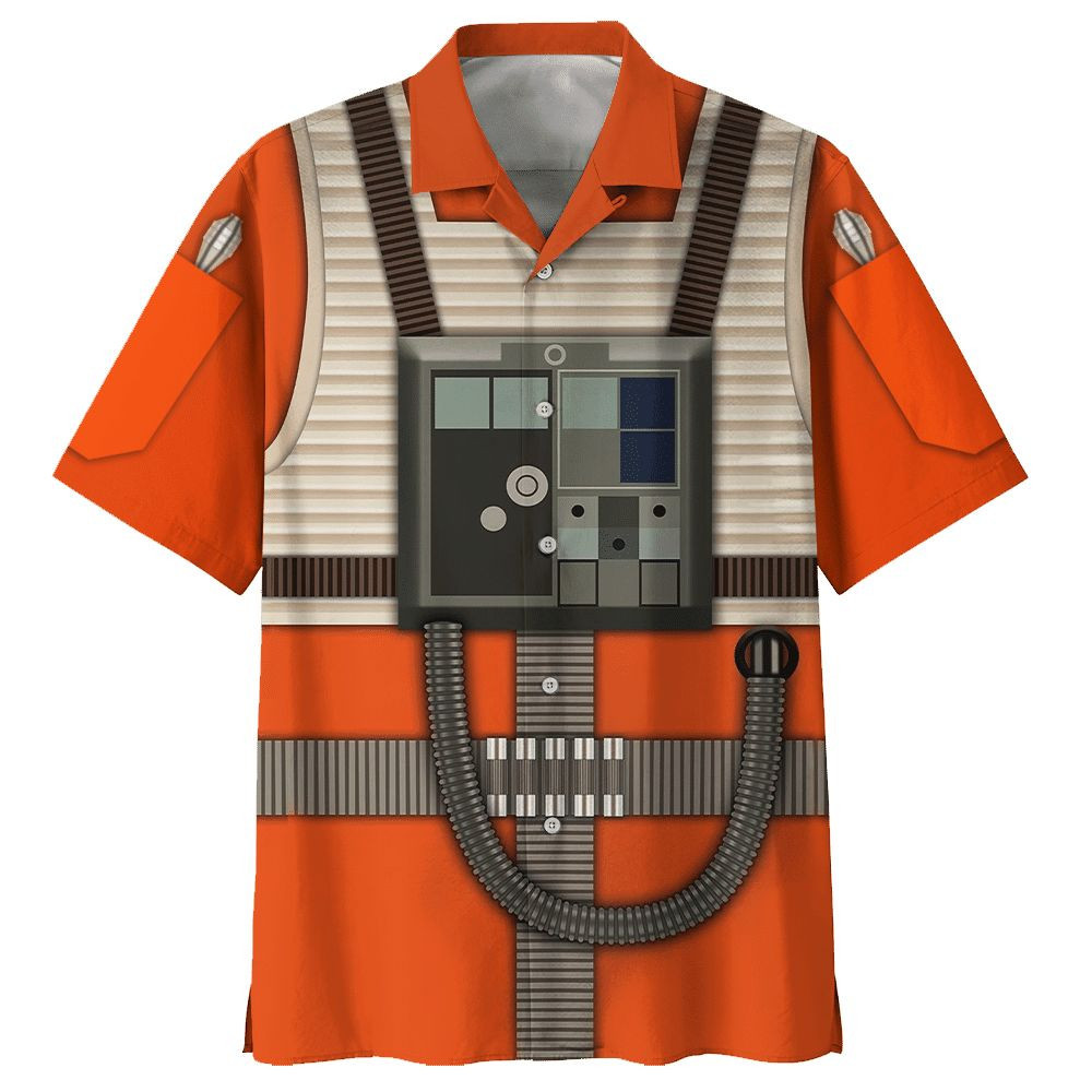 Star Wars Rebel Pilot Cosplay Hawaiian Shirt