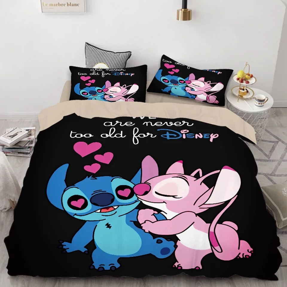 Stitch #19 Duvet Cover Quilt Cover Pillowcase Bedding Set Bed Linen Home Bedroom Decor