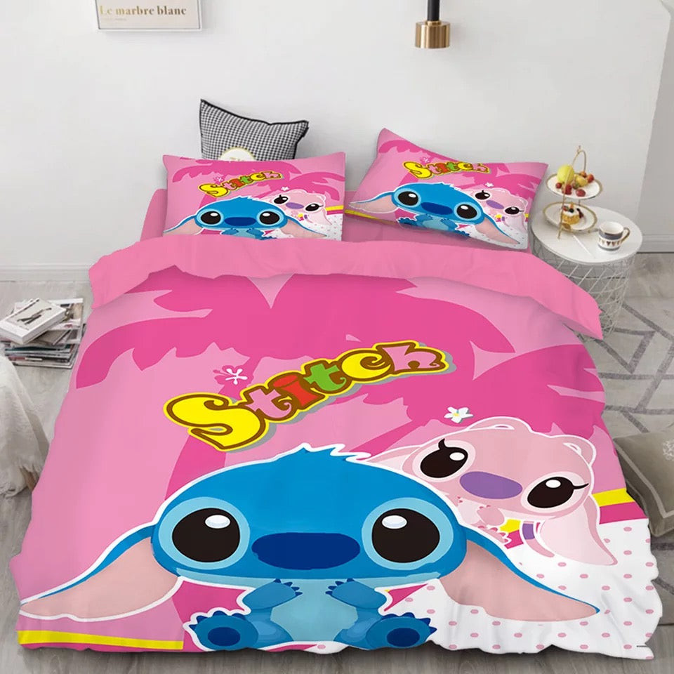 Stitch #22 Duvet Cover Quilt Cover Pillowcase Bedding Set Bed Linen Home Bedroom Decor