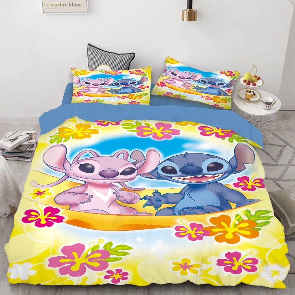 Stitch #25 Duvet Cover Quilt Cover Pillowcase Bedding Set Bed Linen Home Bedroom Decor