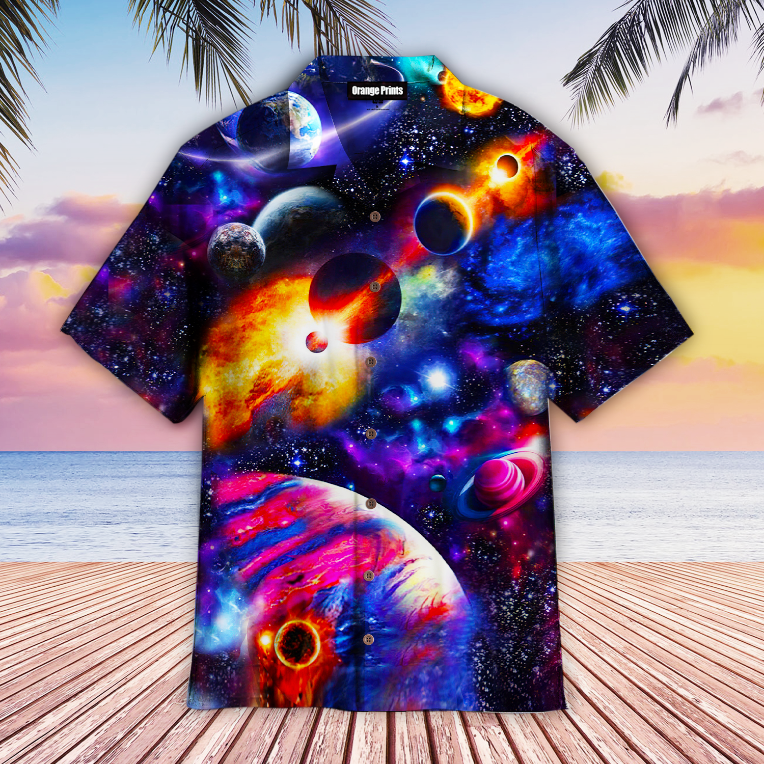 Stunning Universe Milky Way Hawaiian Shirt