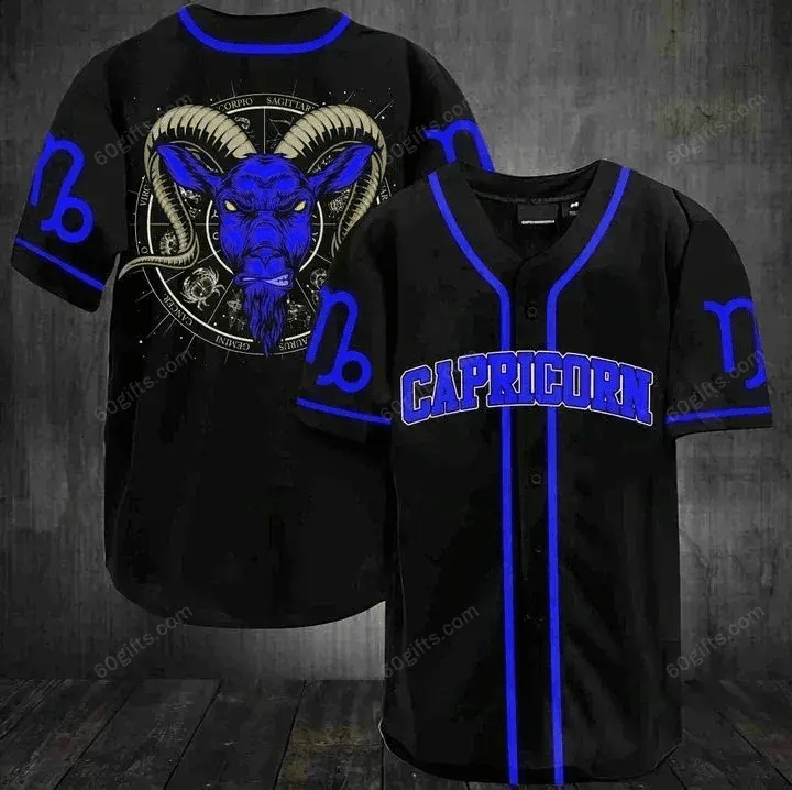 Stunning Zodiac Capricorn Baseball Jersey