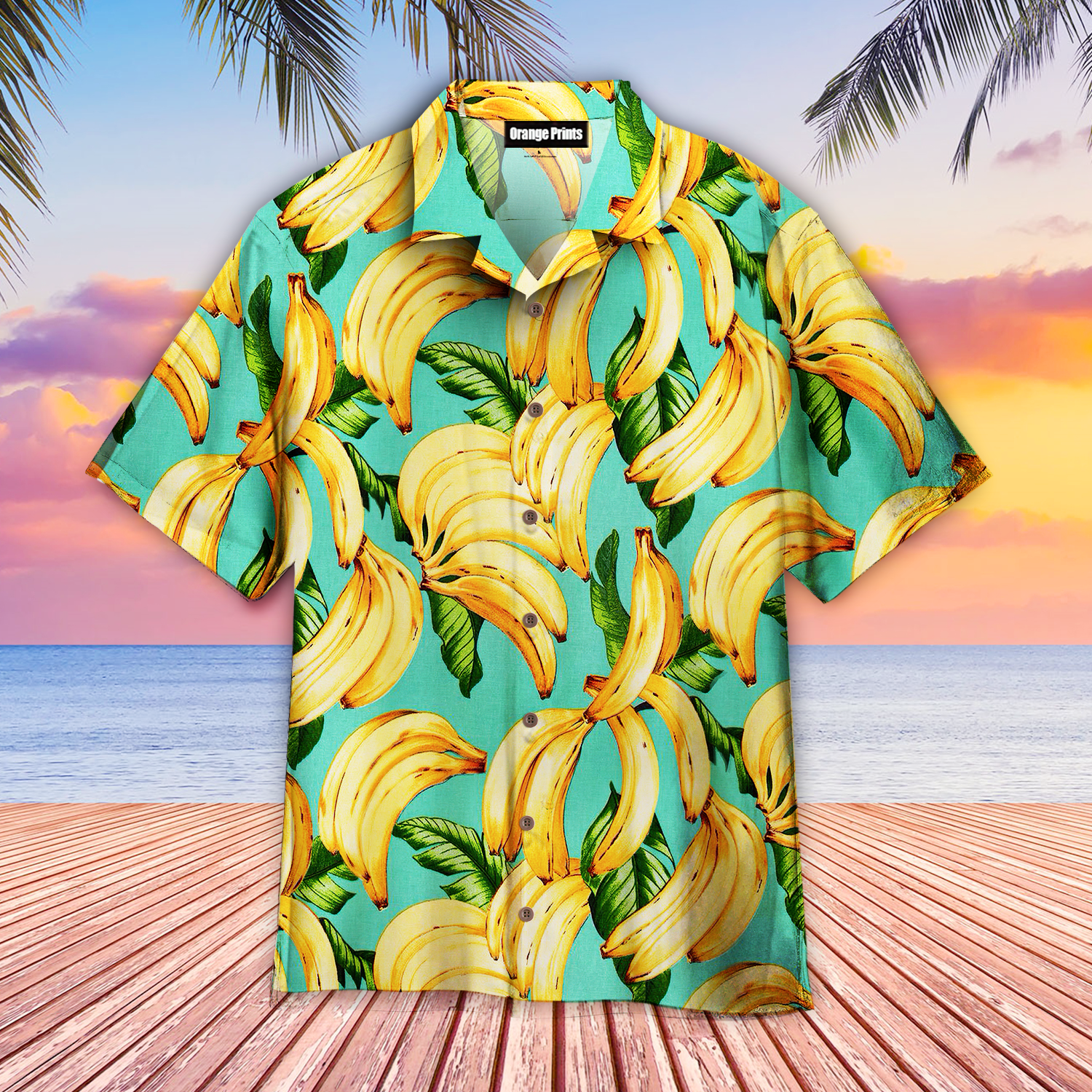 Summer Aloha Banana Hawaiian Shirt