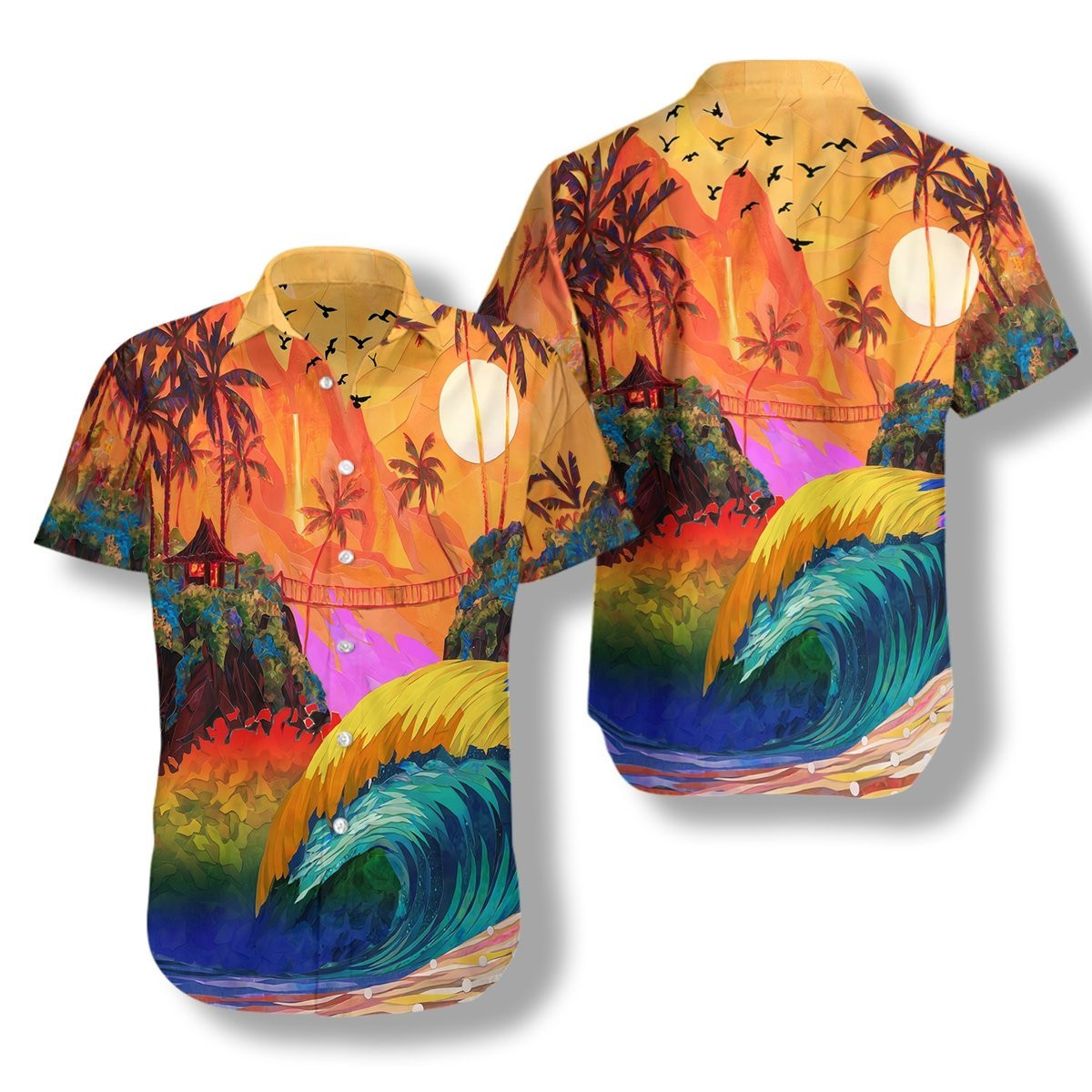 Sunset Hawaiian Shirt