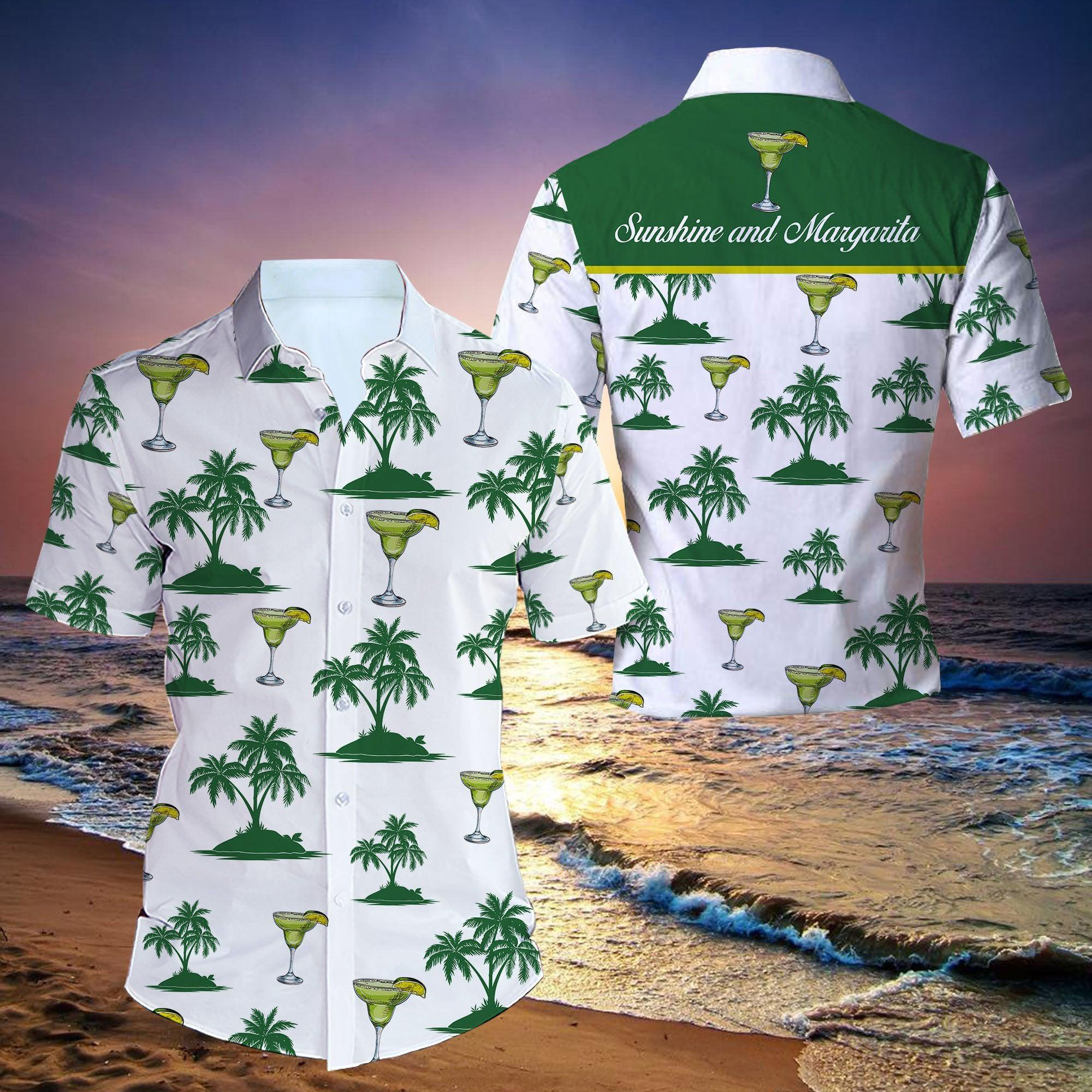Sunshine and Margarita Hawaiian Shirt