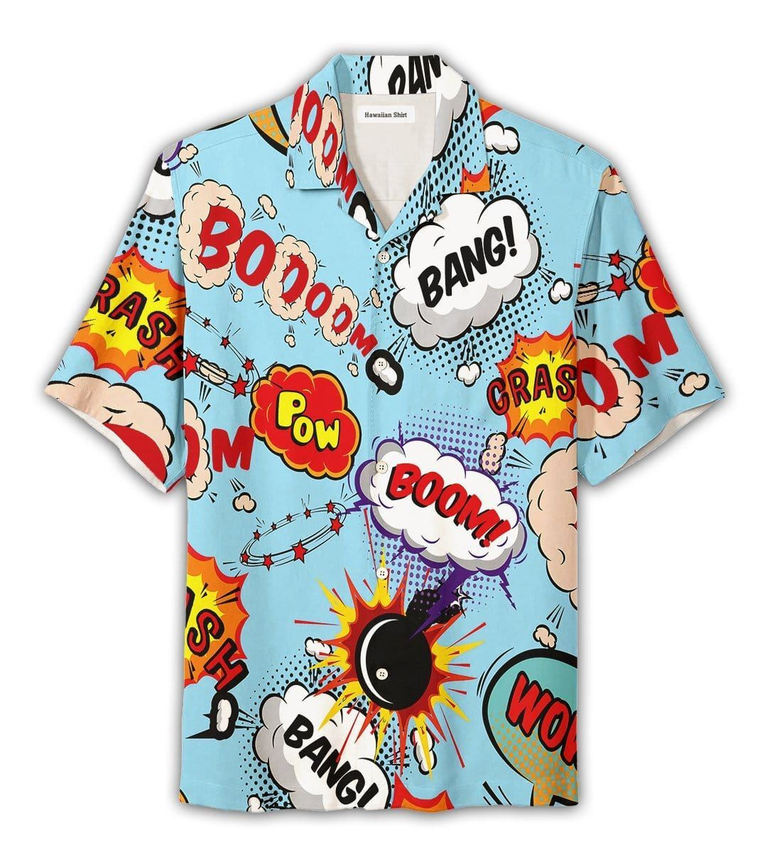 Suprise Explosion Hawaiian Shirt