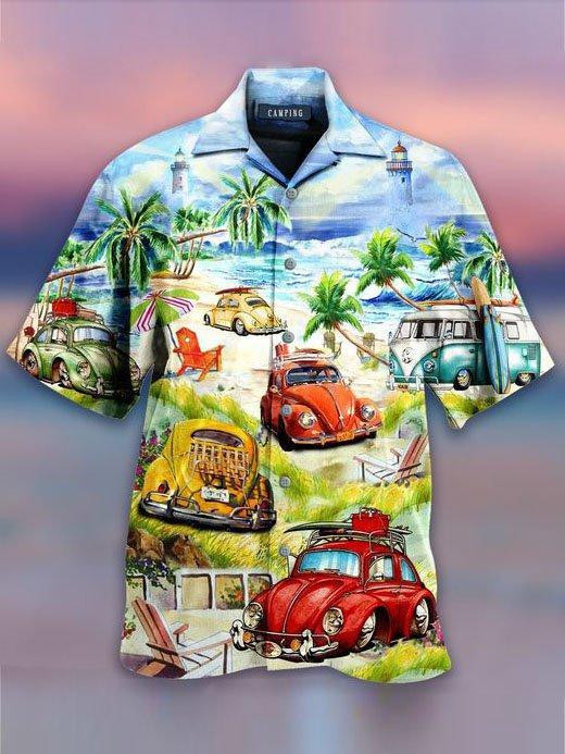 Surf Car Aloha Hawaiian Shirt
