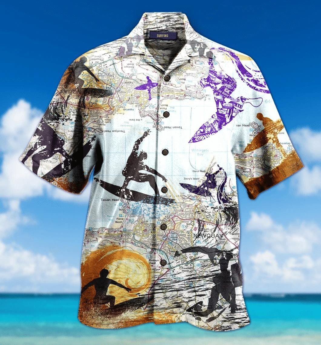 Surfing Is My Life Hawaiian Shirt