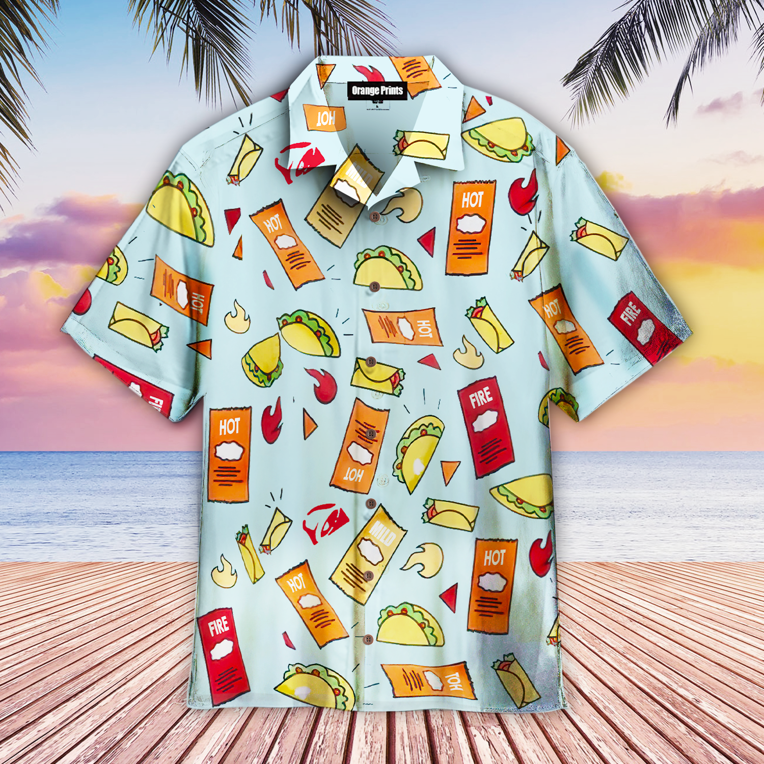 Taco Bell Hawaiian Shirt