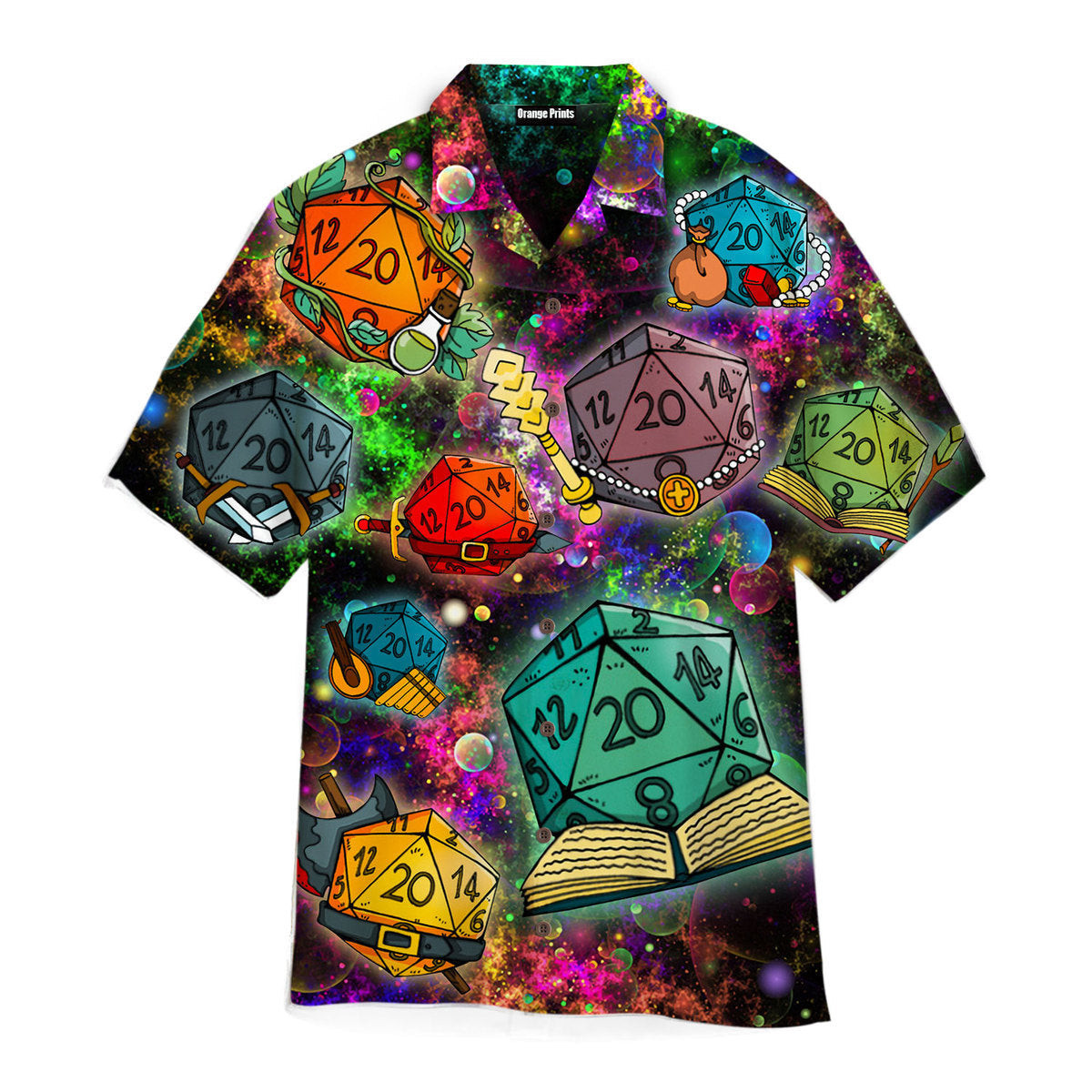 Take A Change And Roll Dice Hawaiian Shirt