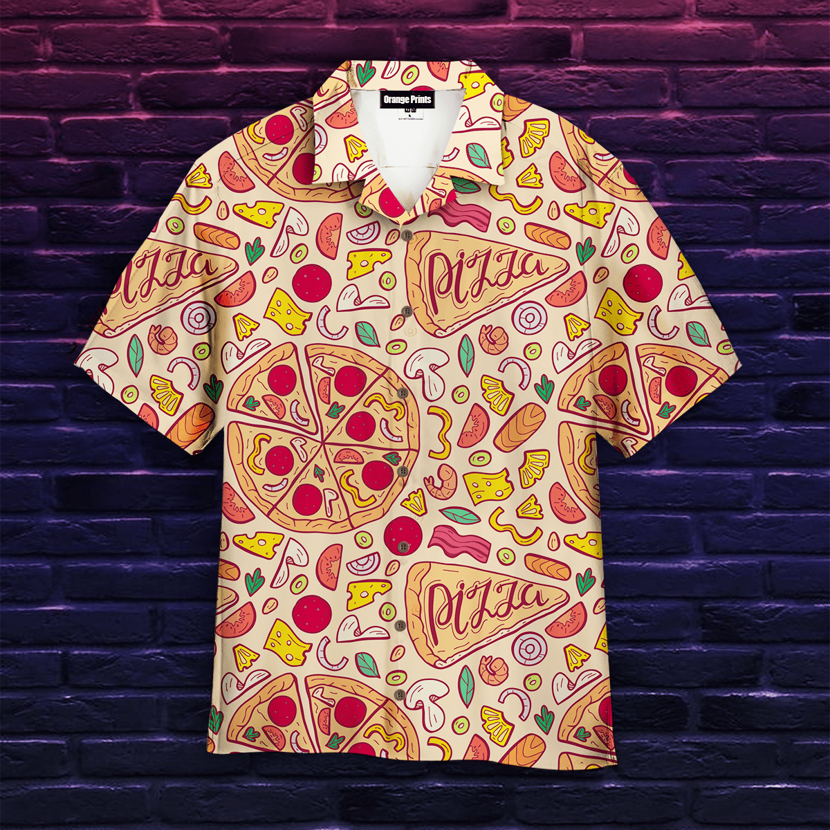 Tasty Pizza Hawaiian Shirt
