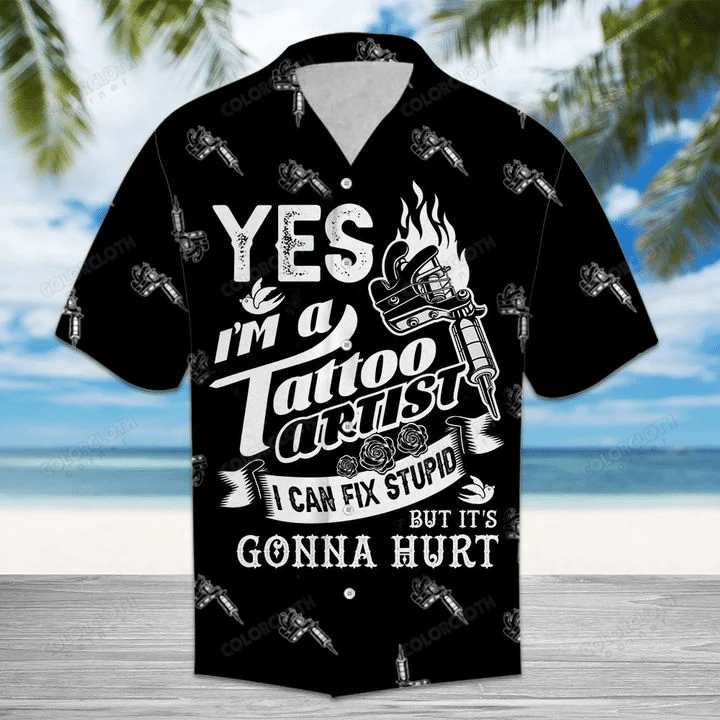 Tattoo Hawaiian Shirt
