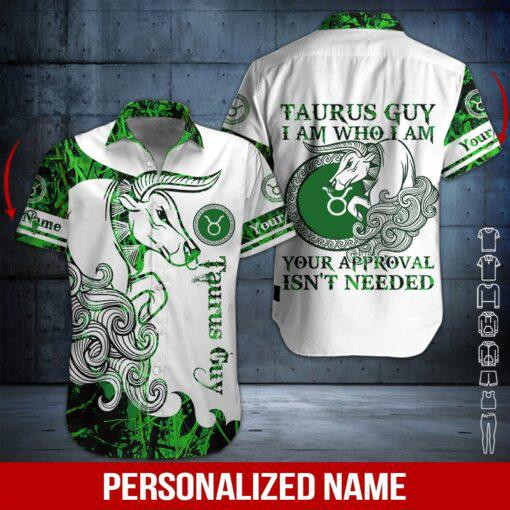 Taurus Guy Personalized Hawaiian Shirt