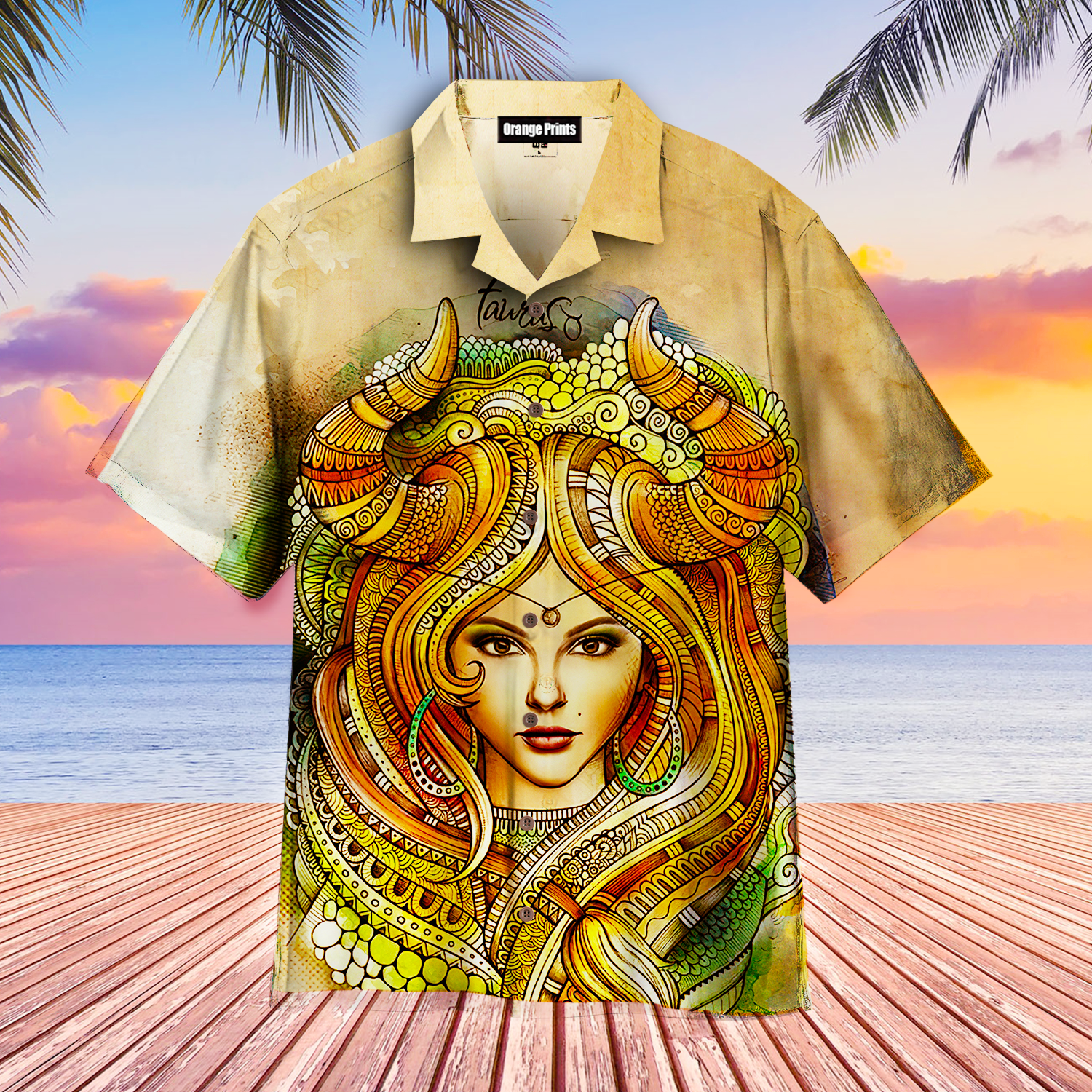 Taurus Zodiac Hawaiian Shirt