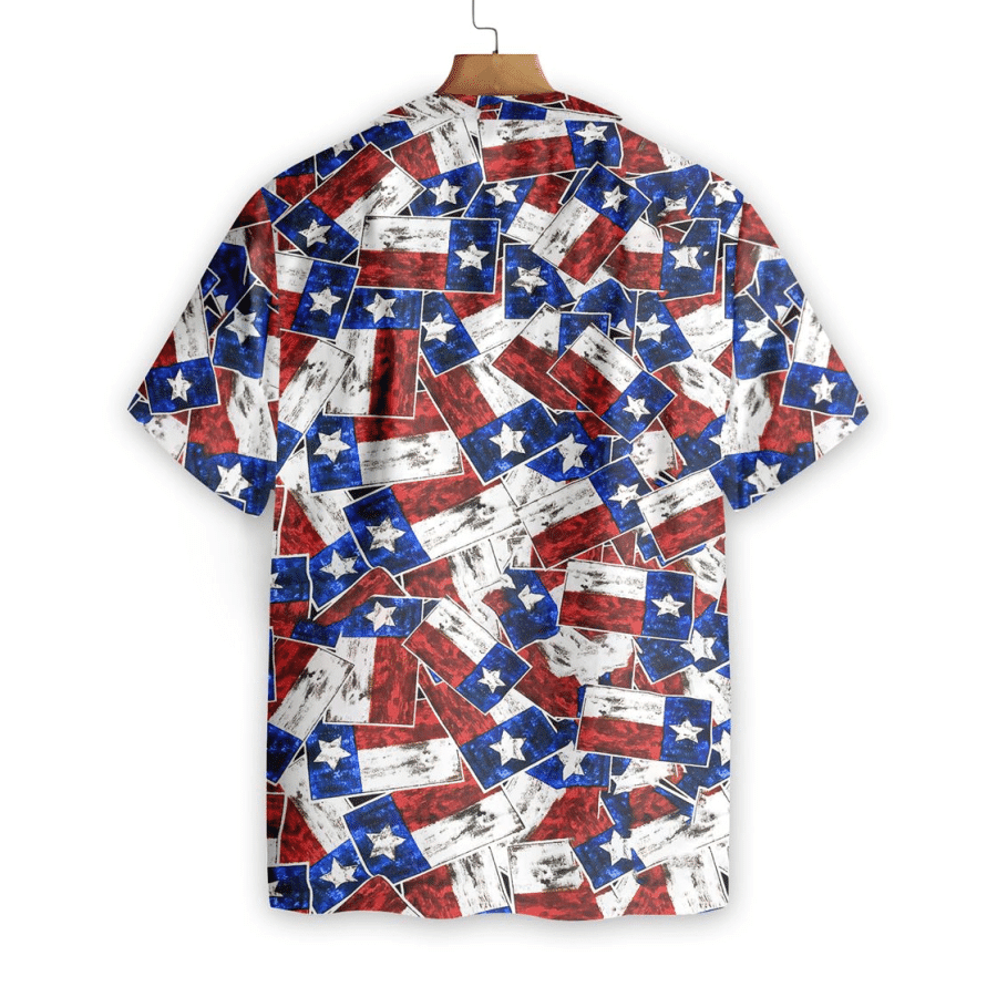 Texas Pattern Hawaiian Shirt