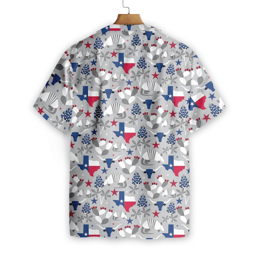 Texas Pattern Hawaiian Shirt
