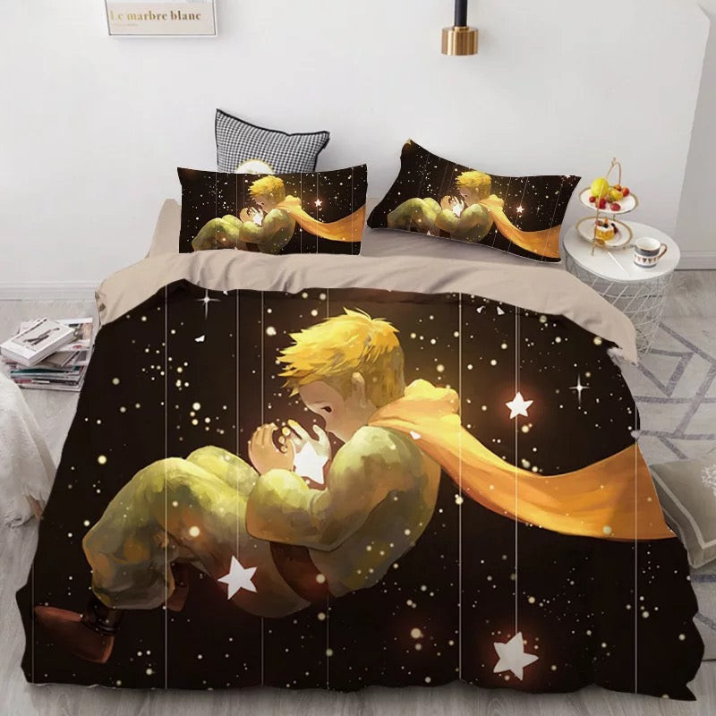 The Little Prince Le Petit Prince #6 Duvet Cover Quilt Cover Pillowcase Bedding Set Bed Linen Home Bedroom Decor