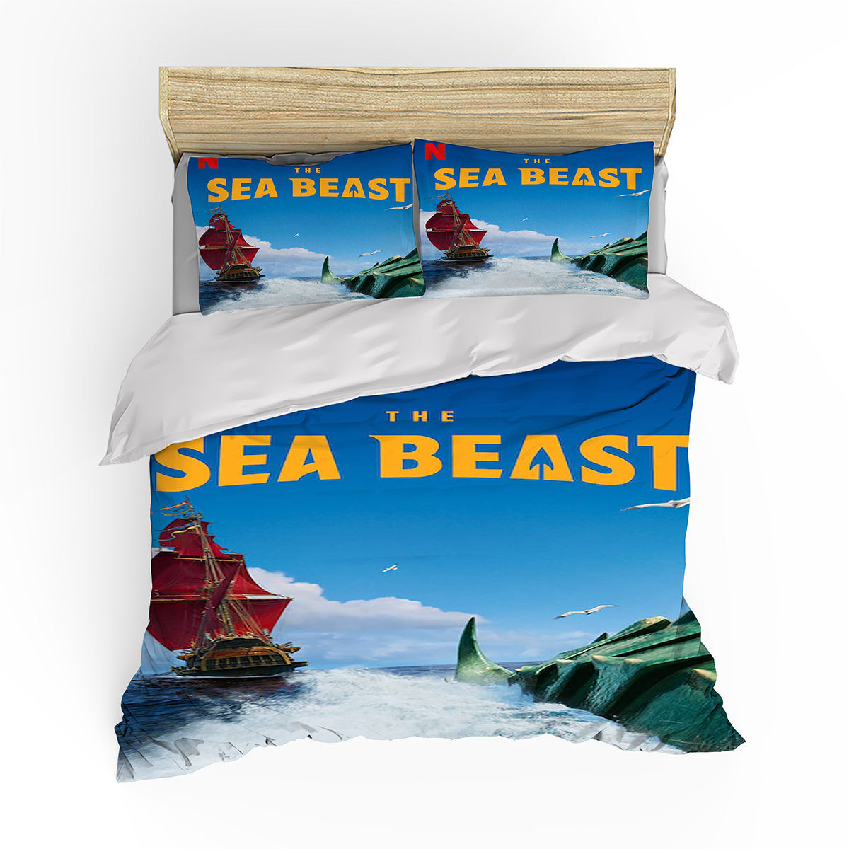 The Sea Beast #11 Duvet Cover Quilt Cover Pillowcase Bedding Set Bed Linen Home Decor