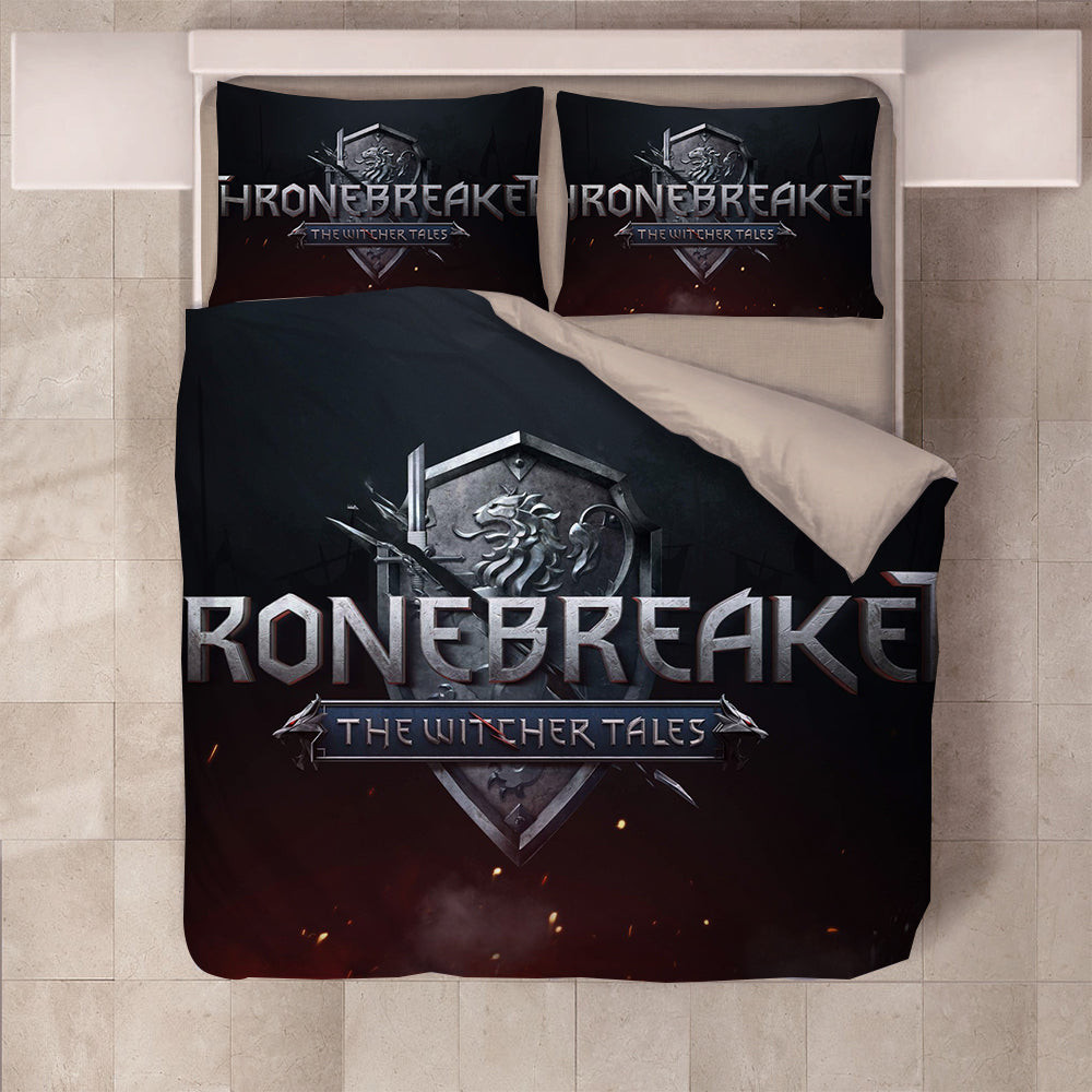 The Witcher #7 Duvet Cover Quilt Cover Pillowcase Bedding Set Bed Linen Home Bedroom Decor