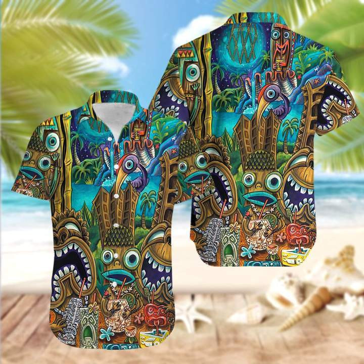 Tiki Tiki Tiki Can't You See Hawaiian Shirt