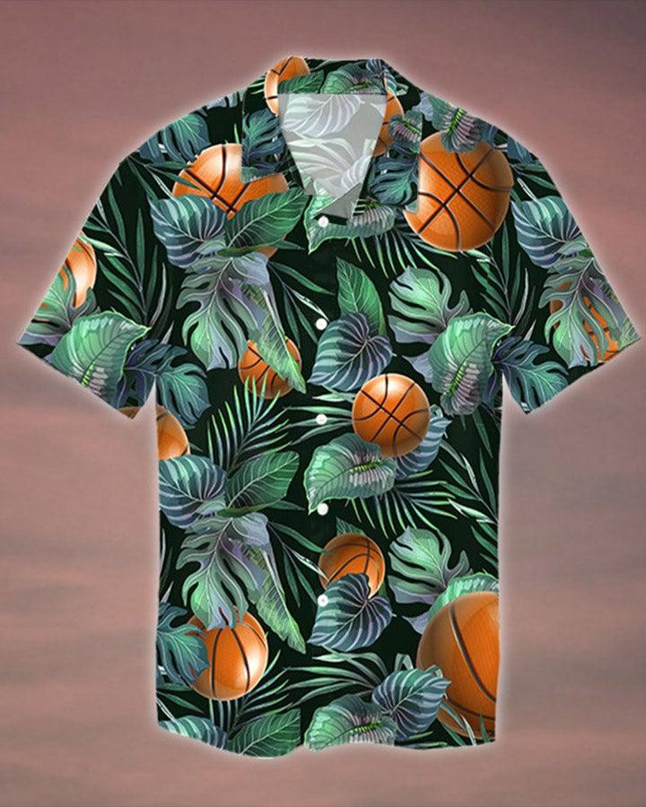 Tropical Basketball Hawaiian Shirt