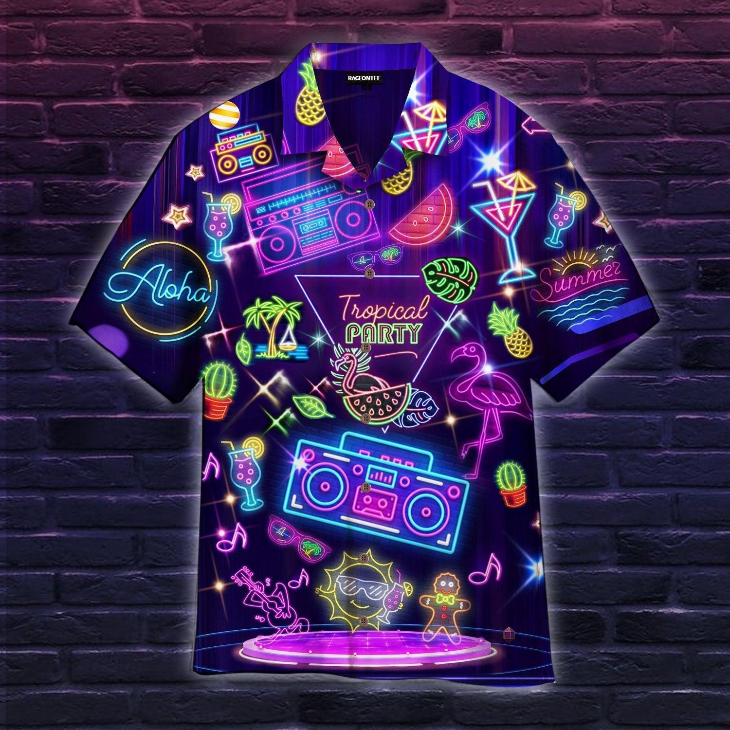 Tropical Party - Hello Summer Hawaiian Shirt