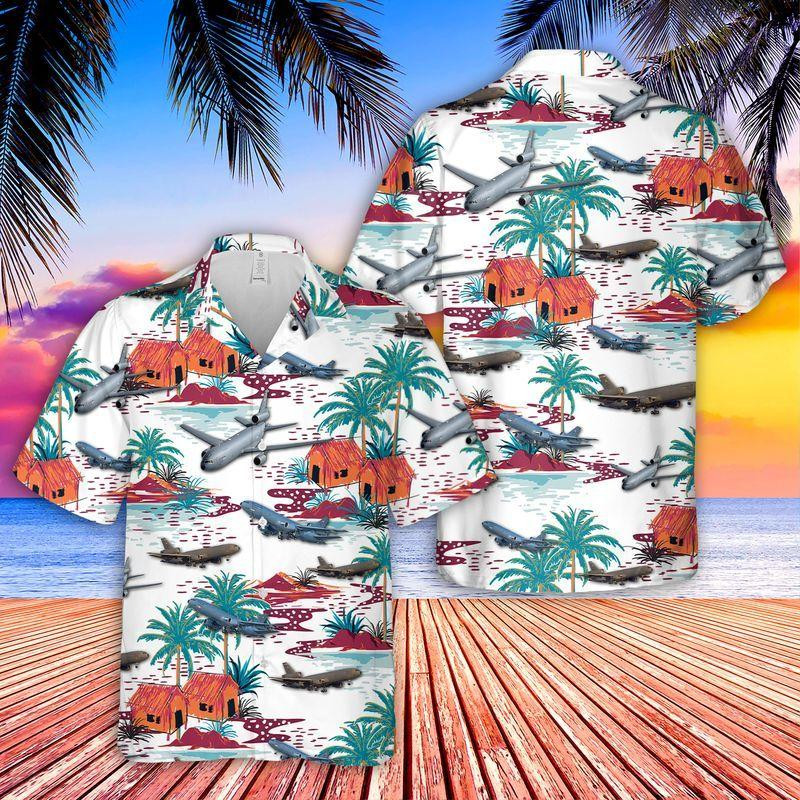Tropical Pattern Hawaiian Shirt