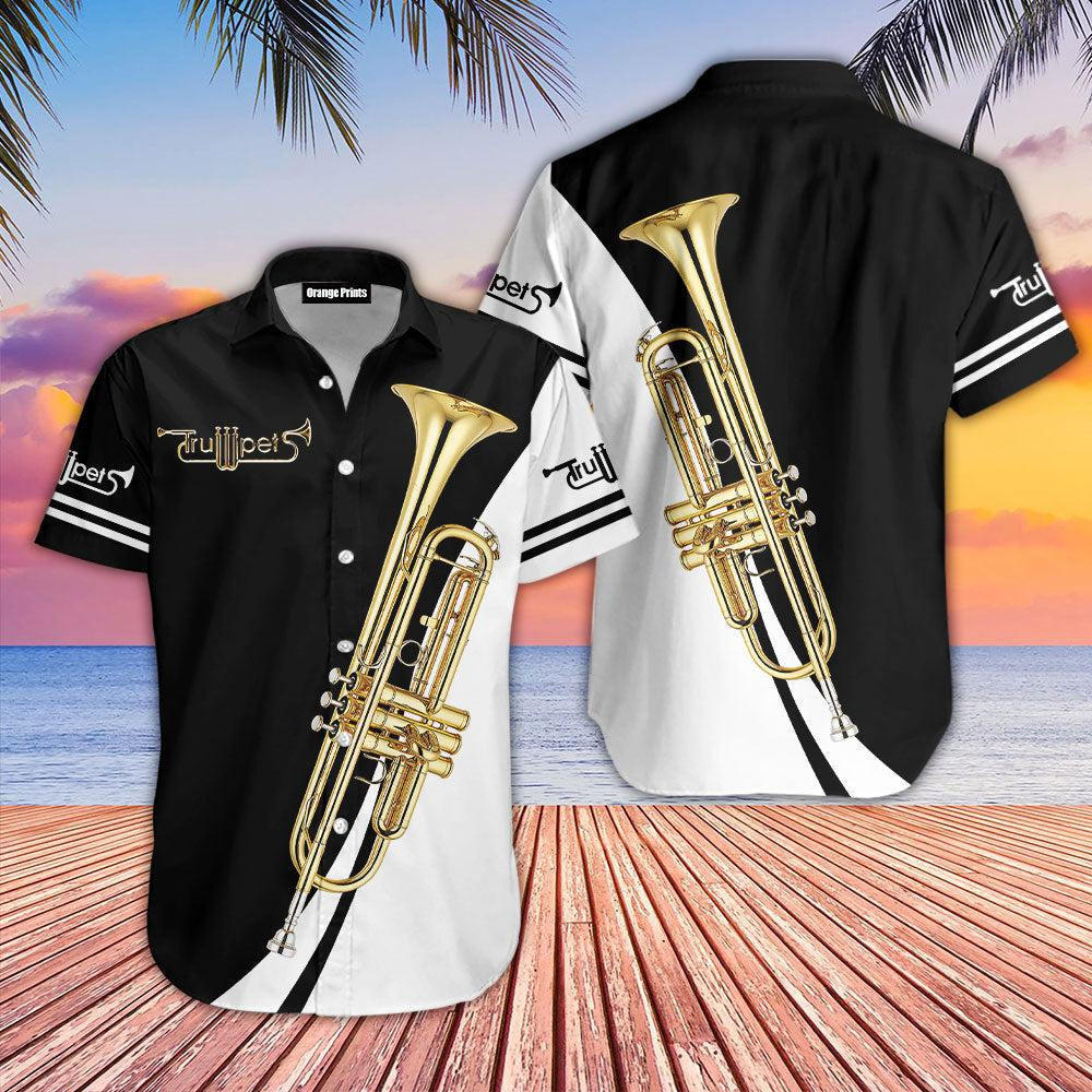 Trumpet Music Hawaiian Shirt