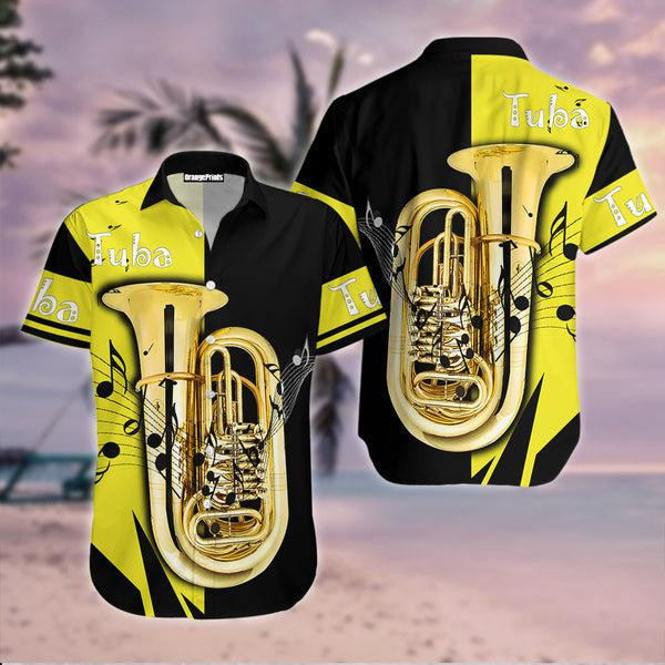 Tuba Music Hawaiian Shirt