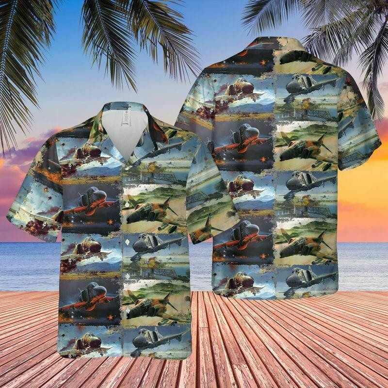 United States Army Air Force Veteran Hawaiian Shirt