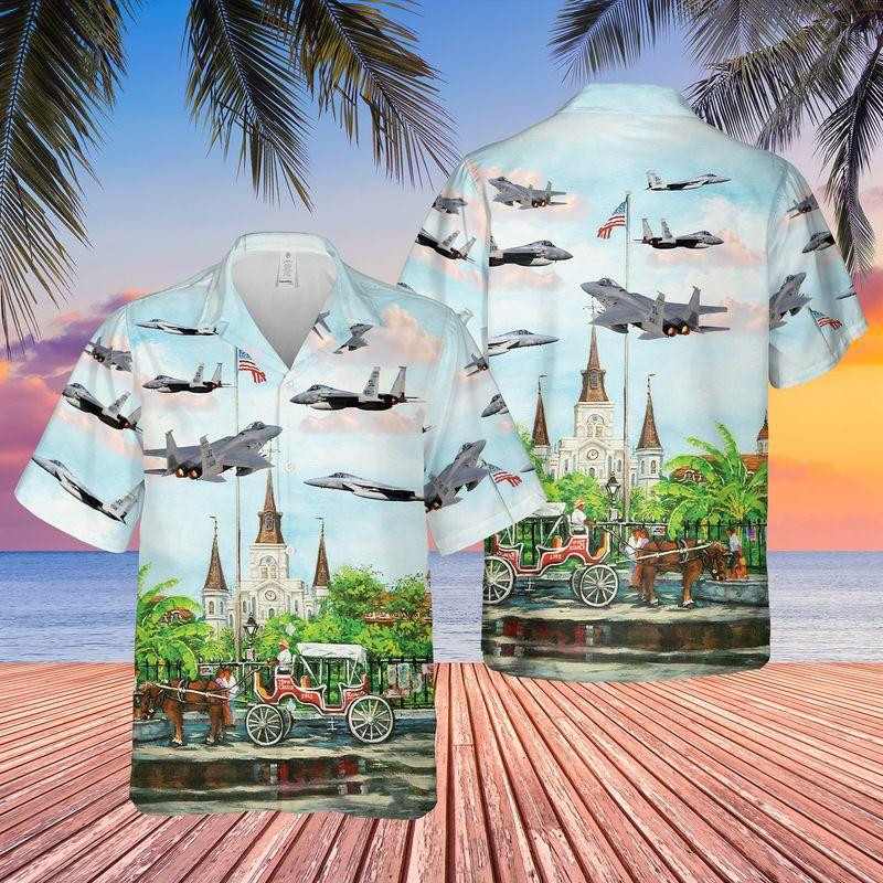 United States Army Air Force Veteran Hawaiian Shirt