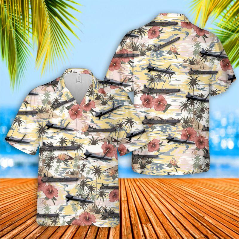 United States Army Air Force Veteran Hawaiian Shirt