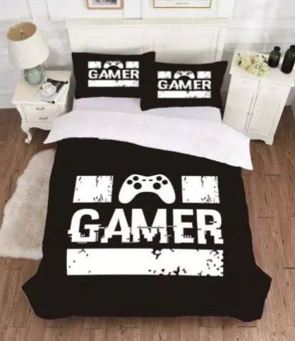 Video Game Gamepad Joystick #5 Duvet Cover Quilt Cover Pillowcase Bedding Set Bed Linen Home Bedroom Decor