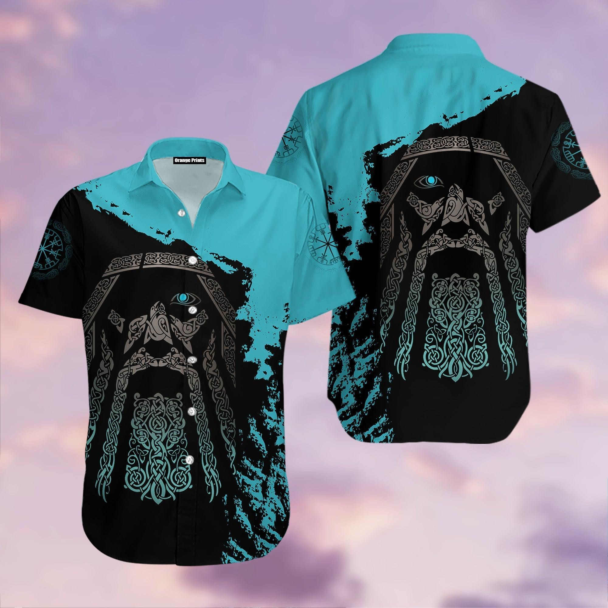 Viking Odin Hawaiian Shirt