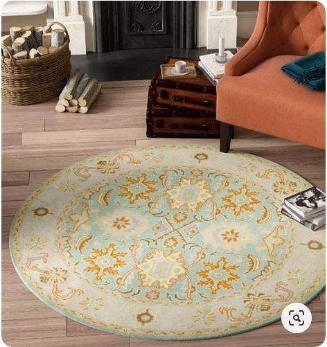 Vintage Round Rug Carpet Bedroom Livingroom Home Decor
