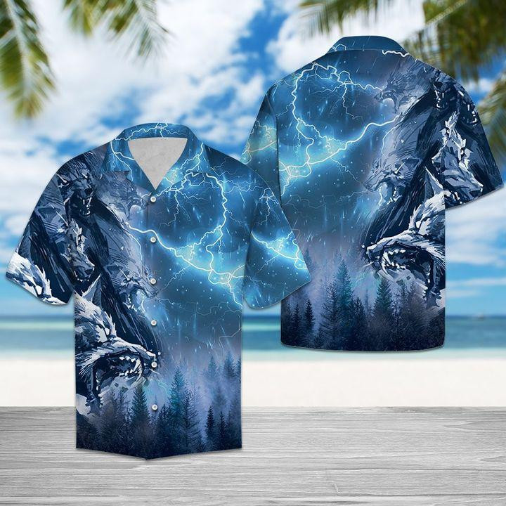 Wolf Hawaiian Shirt