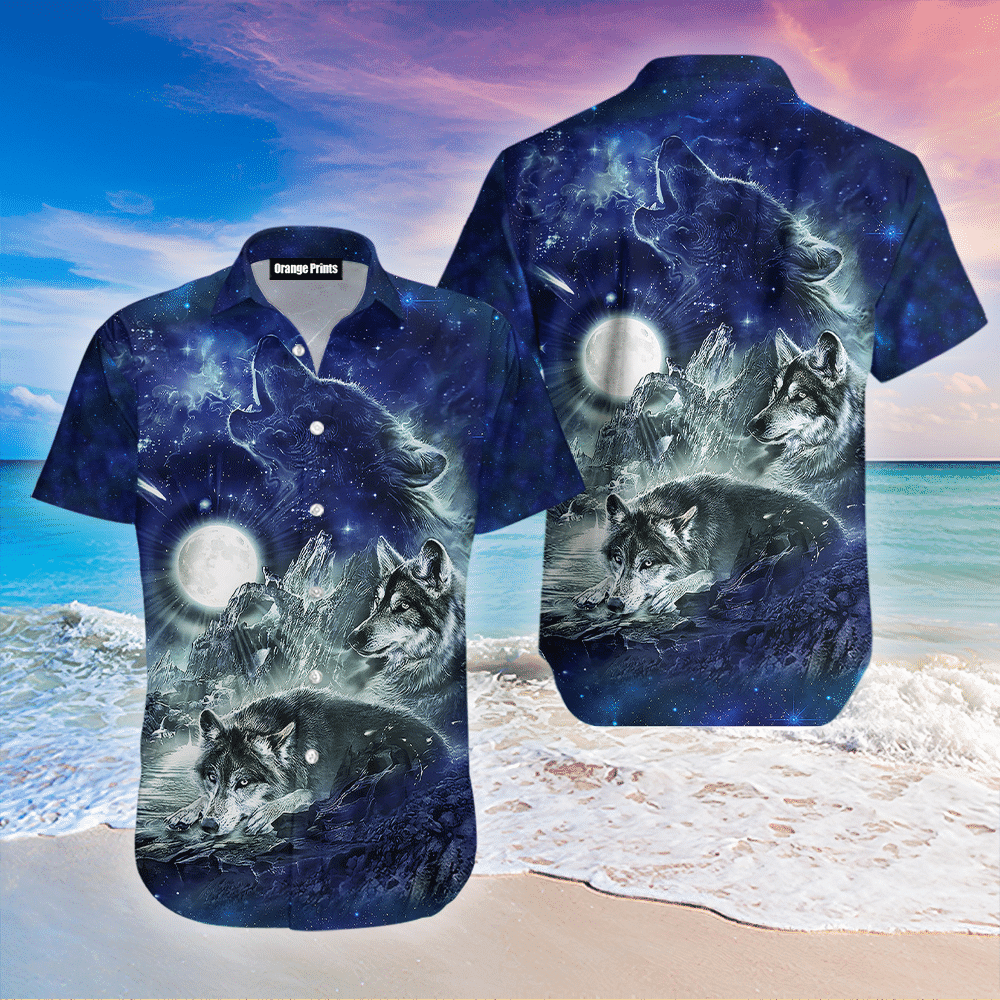 Wolf Hawaiian Shirt